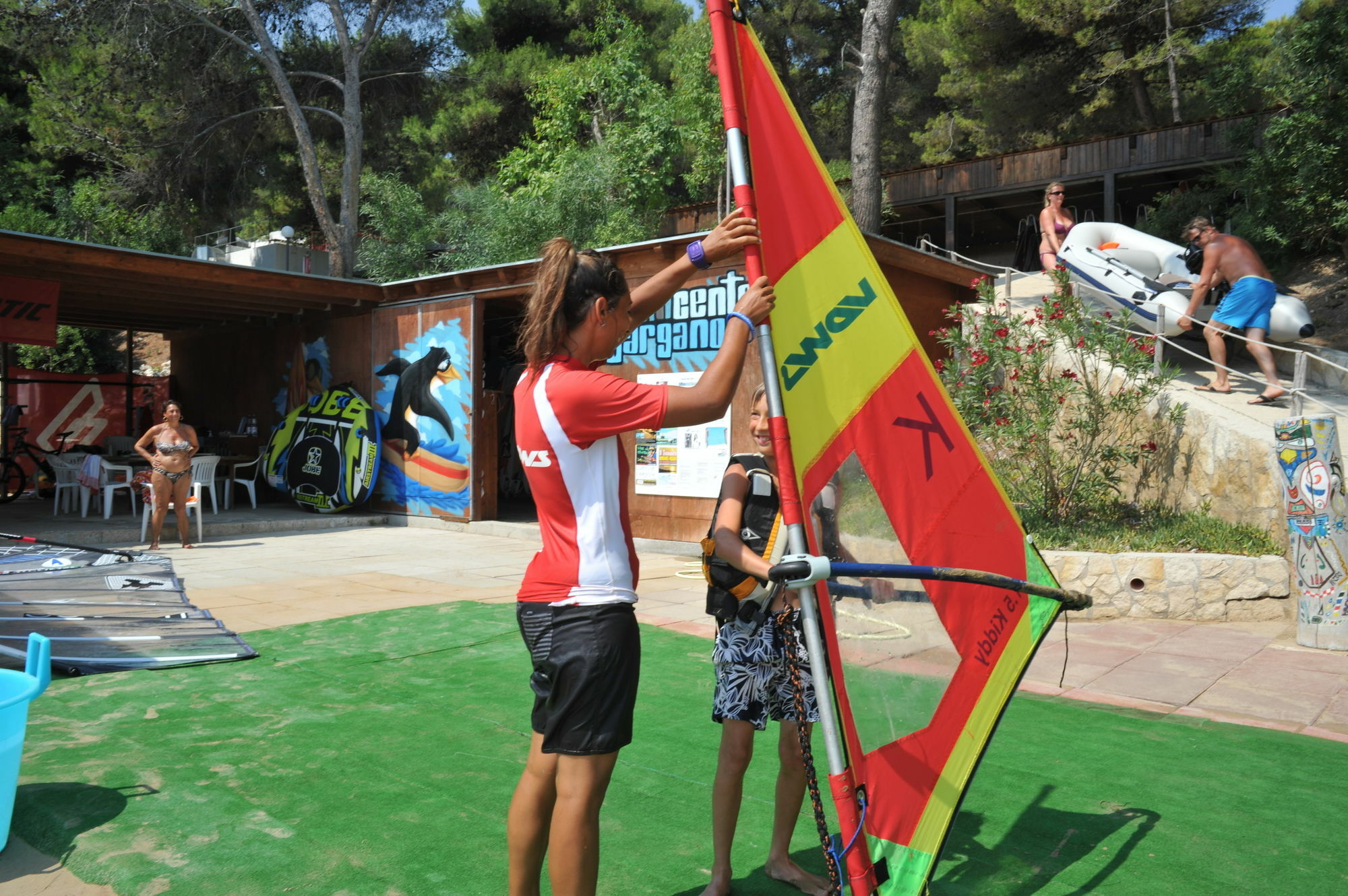 Villaggio Camping Punta Lunga Vieste Exterior foto